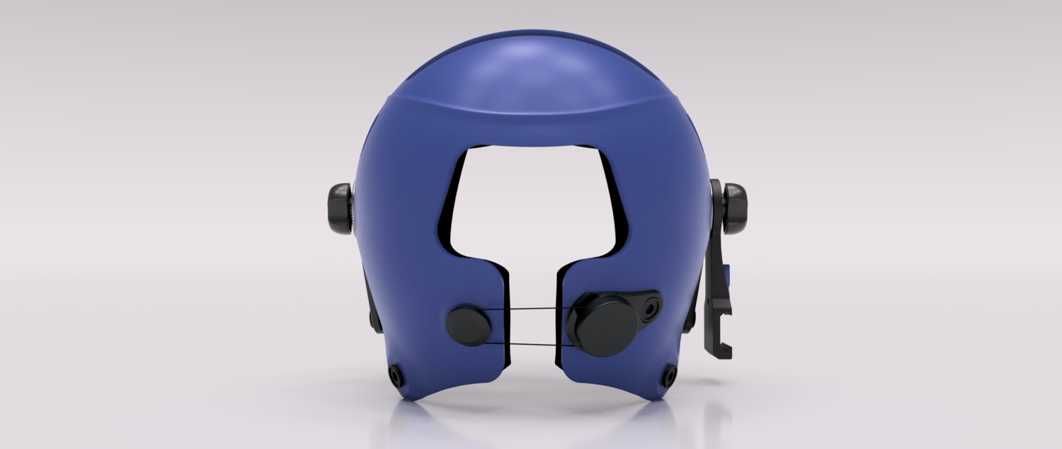 MKV helmet rear view