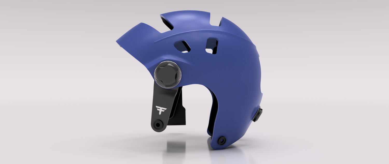 MKV helmet left view
